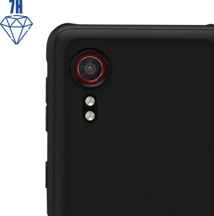 Actual product image 3MK Camera protection glass, camera glass (1 Piece, Samsung Galaxy Xcover 5)