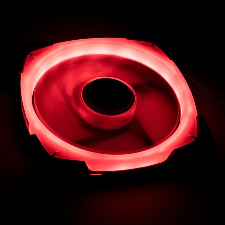 Actual product image Silverstone SST-FW123-RGB, RGB fan (120 mm, 1 x)