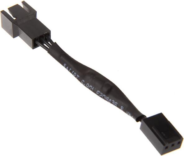 Actual product image Akasa 3-pin voltage adapter for fan