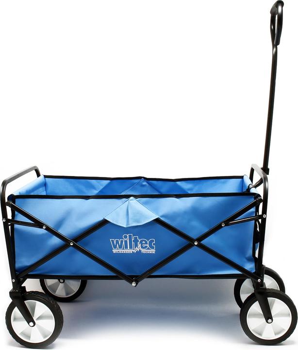 Image du produit Toboli Chariot de transport pliable 80x46cm Poignée Tout terrain Diable Jardin Plage