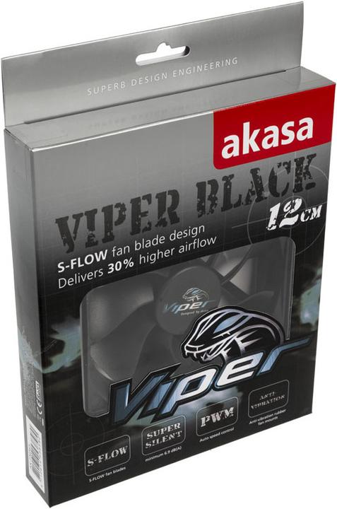 Image du produit Akasa Viper Black (120 mm, 1 x)