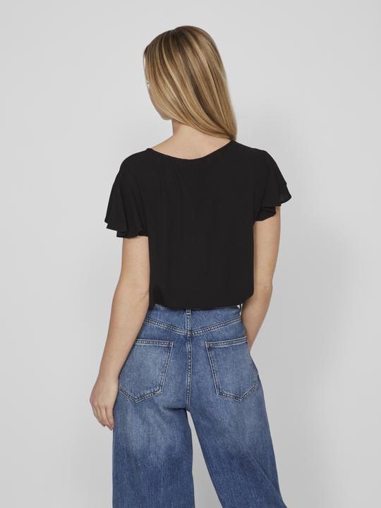 Image du produit Vila Haut décolleté en V avec manches courtes (36)