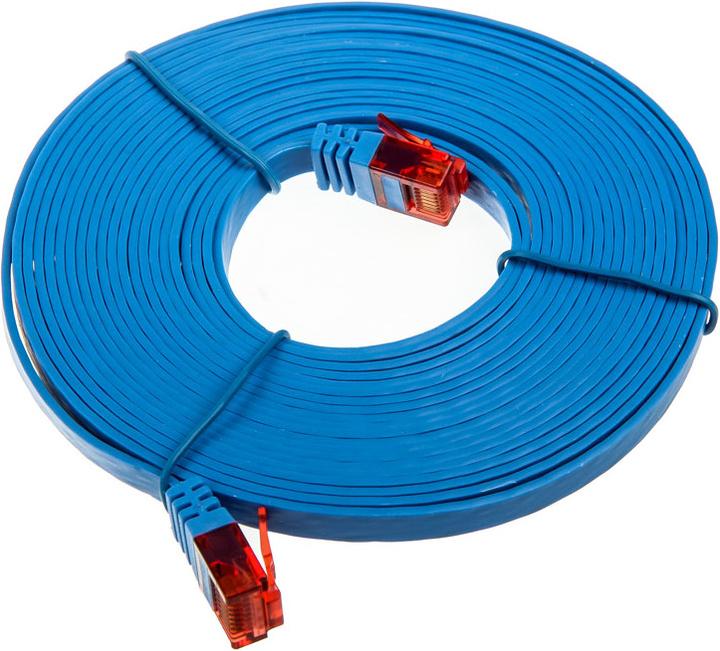 Actual product image InLine 5m patch cable flat, U/UTP, Cat.6 (U/UTP, CAT6, 5 m)