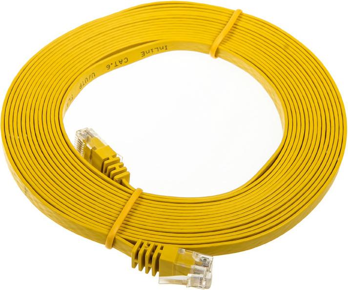 Immagine prodotto InLine Cavo patch 7m piatto, U/UTP, Cat.6 (U/UTP, CAT6, 7 m)