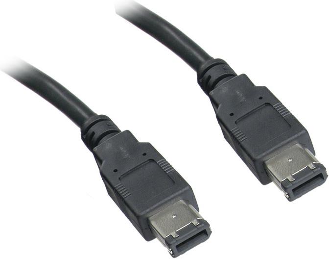 Produktbild InLine FireWire Kabel, IEEE1394 6pol St/St (1 m, FireWire)