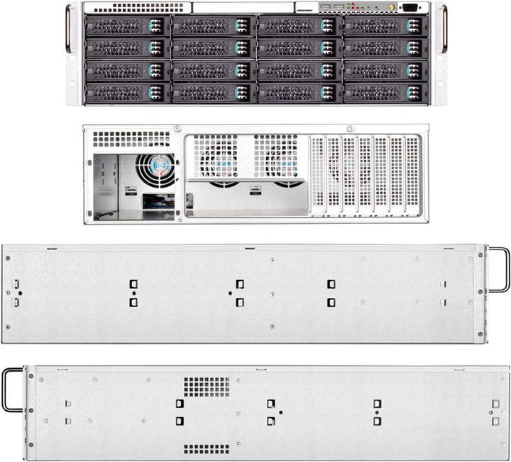 Actual product image Silverstone SST-RM316 Rackmount Server - 3U