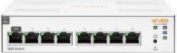 Immagine prodotto HPE Switch InstantOn (IOn) 1830-8G, 8 porte, 8 porte RJ45 1G, alimentazione esterna inclusa (8 Porti)