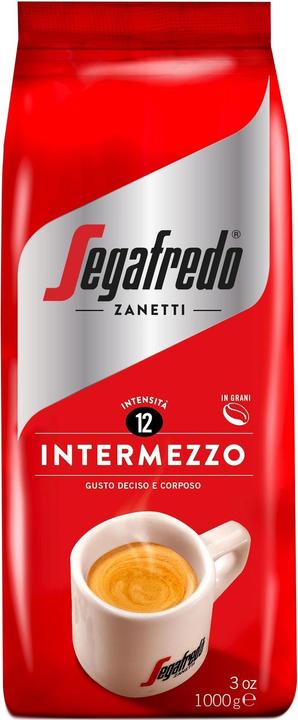 Actual product image Segafredo Coffee beans Intermezzo 1 kg (1000 g, Medium roast)