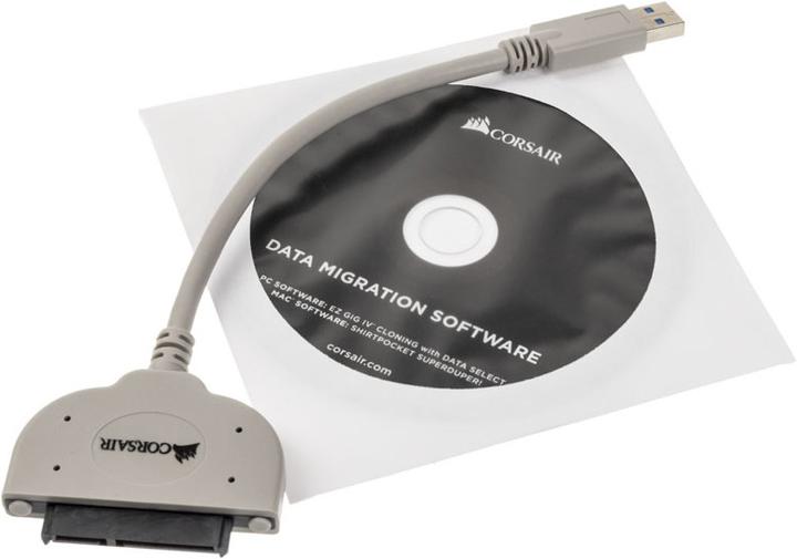 Image du produit Corsair Kit de clonage de disque pour SSD et HDD SATA - USB 3.0