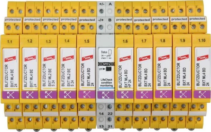 Produktbild Dehn DRC SCM XT DEHNrecord Condition Monitoring Einheit z. Ã