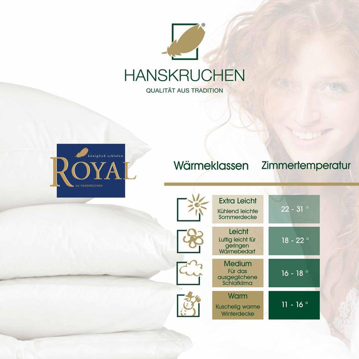 Actual product image Hanskruchen Royal (290 g, 155 x 200 cm)