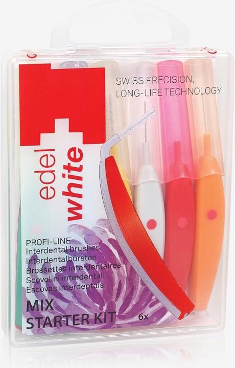 Actual product image Edel + White PROFI-LINE interdental brushes (6 x)