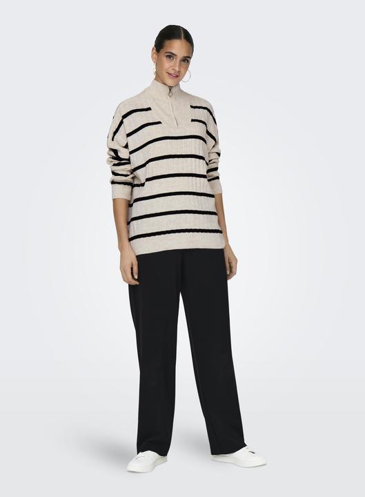 Actual product image Only Regular fit High neck Low shoulder Pullover Knitted jumper (XL)