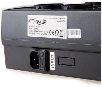 Produktbild Gembird EnerGenie EG-UPS-001 (650 VA, 390 W, Line-Interaktiv USV)