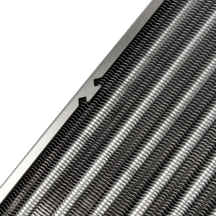 Actual product image Aqua Computer airplex radical 2/280mm - aluminum (140 mm)
