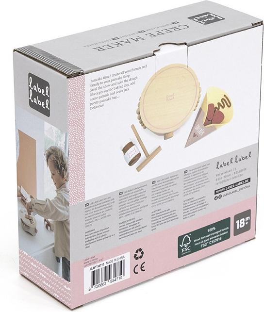 Image du produit Label Label Crêpes-Maschine – Pink