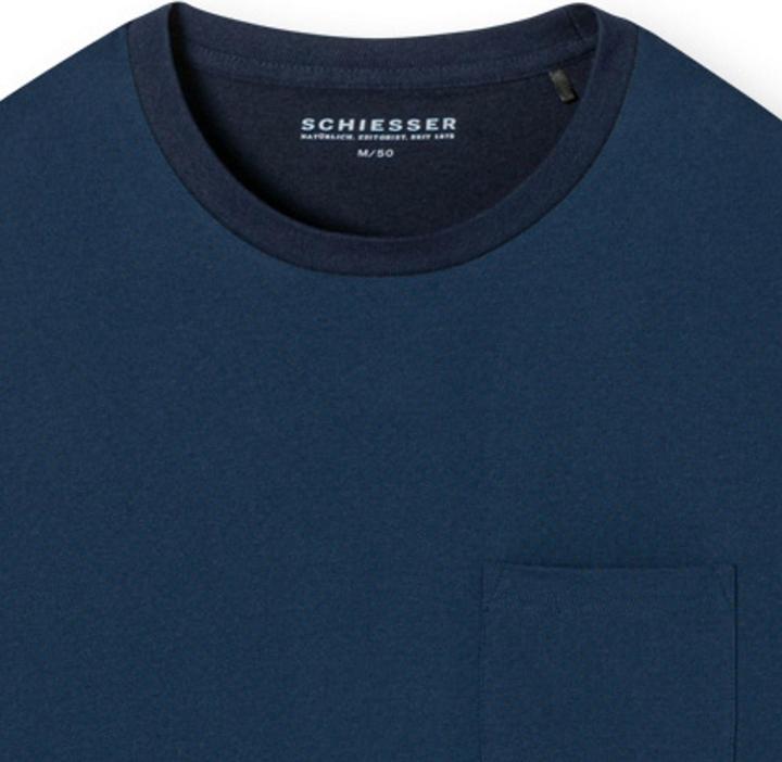 Actual product image Schiesser Essentials Nightwear Pyjamas Long Sleeve (XL)