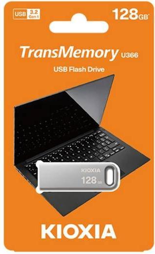 Immagine prodotto Kioxia TransMemory U366 128GB in metallo (128 GB, USB-A, USB 3.2)
