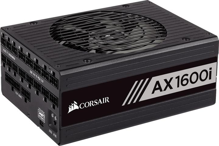 Corsair Power supply AX1600i 1600 W, incl. power cable (1600 W)