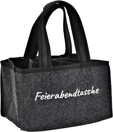 Produktbild G. Wurm Flaschentasche mit 6 Fächern