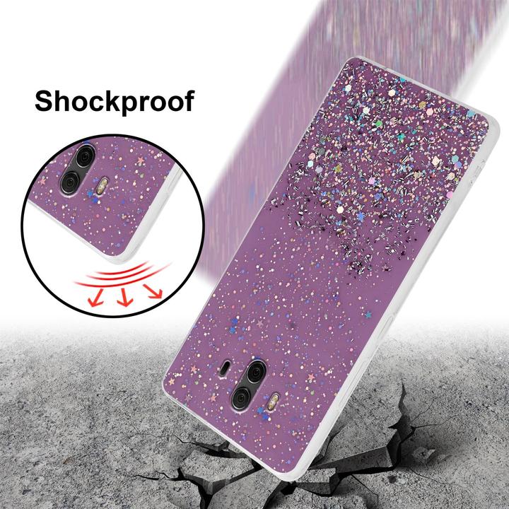 Actual product image Cadorabo TPU cover sparkling glitter (Huawei Nova 2i)