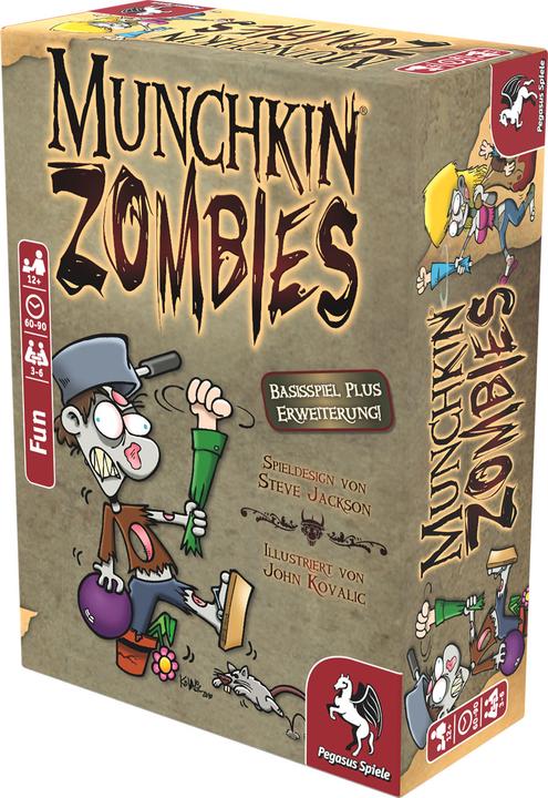 Immagine prodotto Pegasus Munchkin Zombies 1+2 (Tedesco)