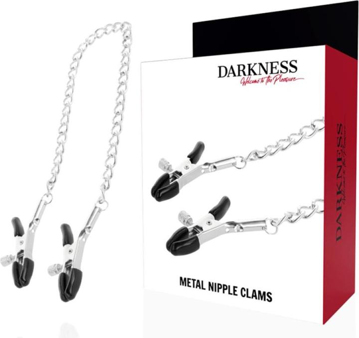 Produktbild Darkness Sensations Dunkelheit Einstellbare Nippelklammer Metall