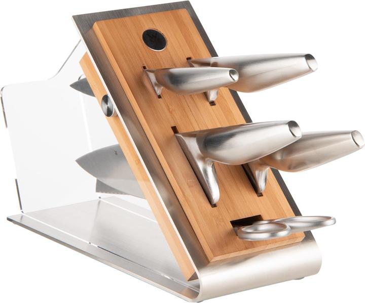 Produktbild WMF Messerblock bestückt 6-tlg. CHEF'S EDITION Buche