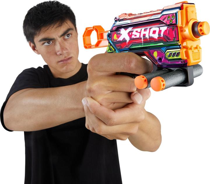 Image du produit Xshot Pistolet Skin Menace 8 Flechettes