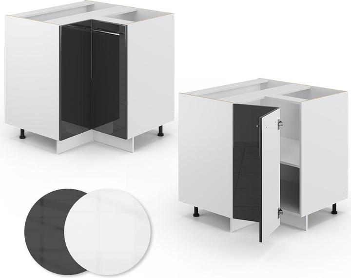 Produktbild Vicco Eckunterschrank Fame-Line (80.5 x 60 x 81.5 cm)