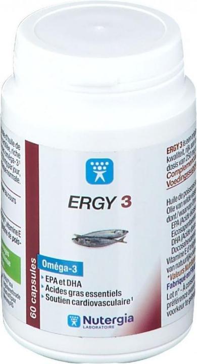 Produktbild Nutergia Ergy 3 Kaps (60 Stück, Kapseln, 60 g)