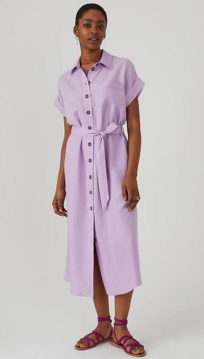 Actual product image La Redoute Collections Signature shirt dress (40)