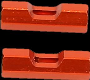 Image du produit HB Racing D216 - FRONT BULKHEAD INSERT (ORANGE)