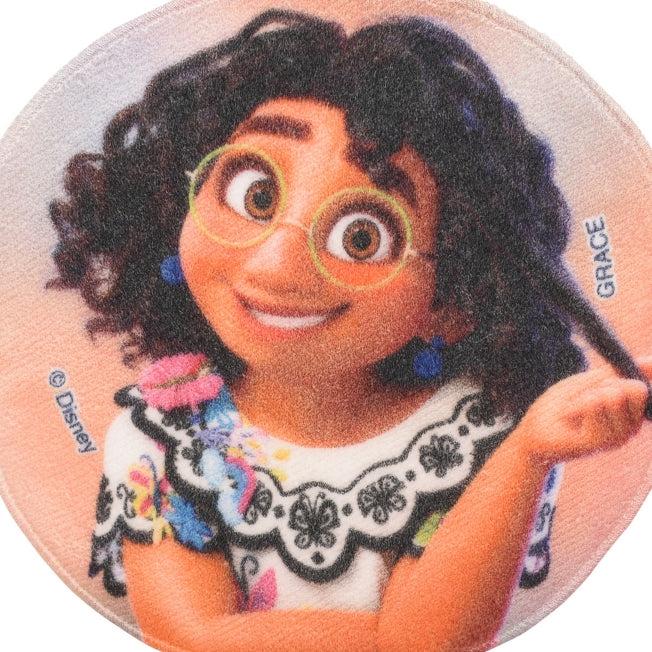 Actual product image Disney Mirabel round towel with magical house (15 x 15 cm)
