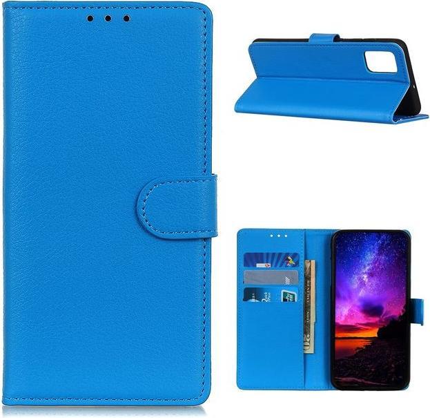 Actual product image MU Classic Litchi Leather Bookcover Series (Huawei P Smart (2021))