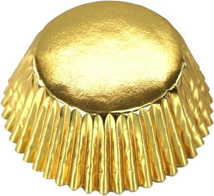 Actual product image PME Cupcake Moulds Metallic Gold (5 cm)