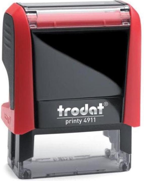 Produktbild Trodat Stempel 4911 "Erledigt" Erledigt, Rot
