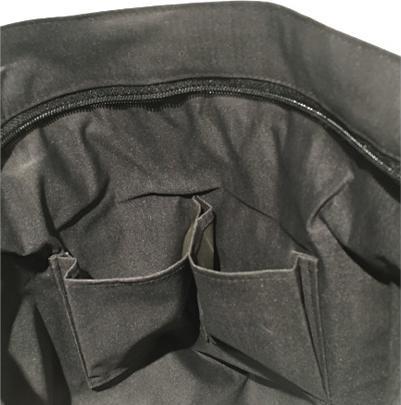 Actual product image Bekos Upcycling - Large shopping bag made from recycled fish food bags light blue
