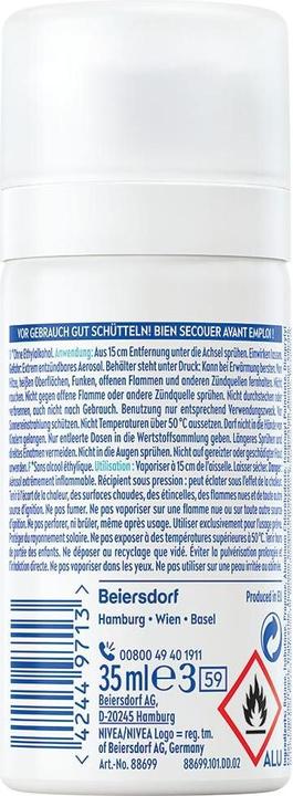 Actual product image NIVEA Dry Active (Spray, 35 ml)