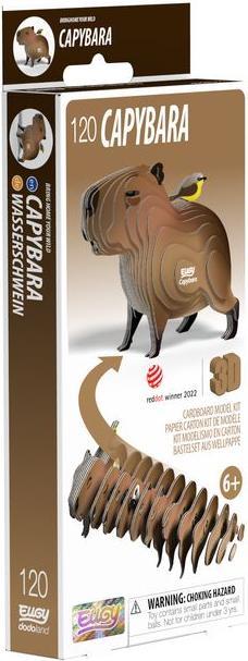 Immagine prodotto Eugy Capybara-Nagetier. Öko-3D-Puzzle