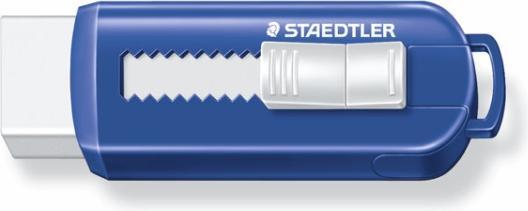 Actual product image Staedtler Eraser with sliding cover