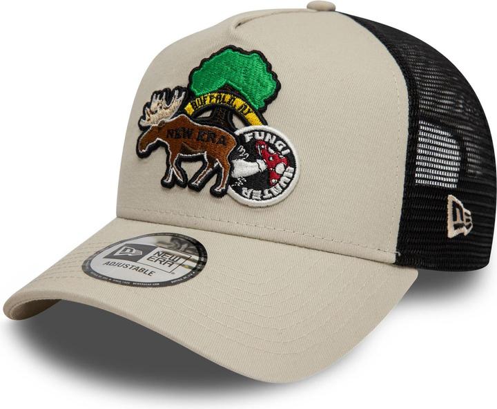 Immagine prodotto New Era Mesh Trucker Cap - Outdoor Patch Wildlife (Taglia unica)