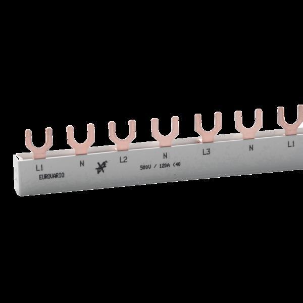 Actual product image Doepke Phase bar EV-S G 3.1+N.12.120 ** FI/LS 10qmm fork 4-pole 12TE 120A
