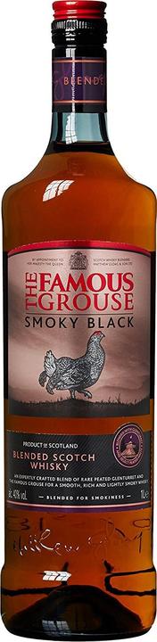 Produktbild The Famous Grouse SMOKY BLACK Blended Scotch Whisky 40% Vol. 1l (Blended Whisky)