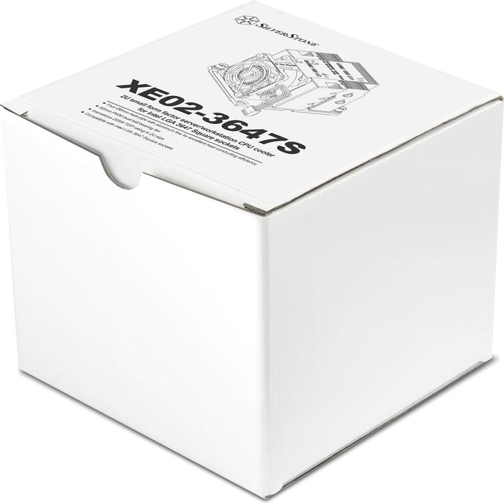 Produktbild Silverstone SST-XE02-3647S Xeon-CPU-Kühler für 2U-SFF-Server - Intel LGA 3647 (88 mm)