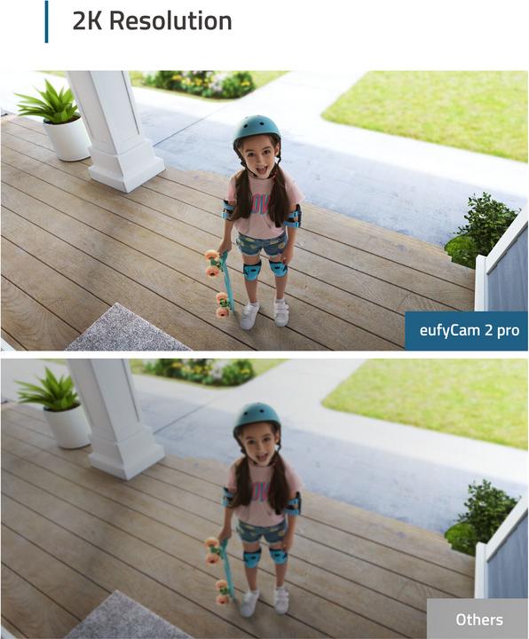 Image du produit eufy Caméra supplémentaire eufyCam 2 Pro (2304 x 1296 Pixels)