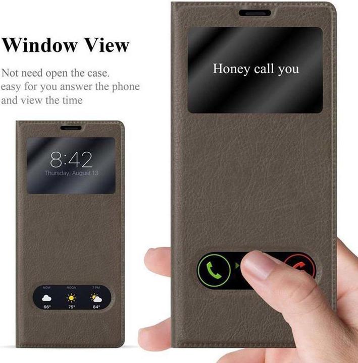 Produktbild Cadorabo Book mit View Doppelfenster Cover (Samsung Galaxy Note 8)
