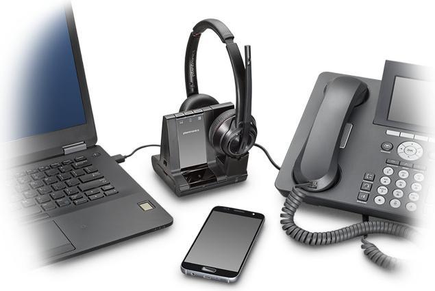 Produktbild Poly SAVI 8220-M STEREO D2 HS (Kabellos, USB-A)