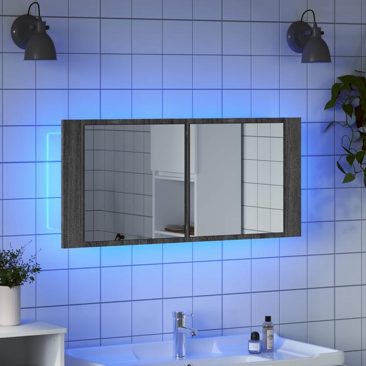 Image du produit VidaXL LED-Spiegelschrank (100 x 12 x 45 cm)