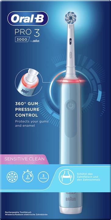 Image du produit Oral-B Pro 3 3000 Sensitive Clean (Brosse à dents oscillo-rotative)